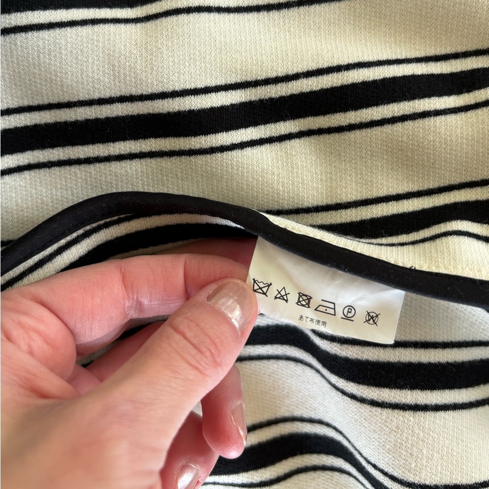 Max Mara Weekend blazer jacket striped black White medium small - Picture 11 of 11